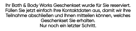 Herzlichen Glückwunsch!